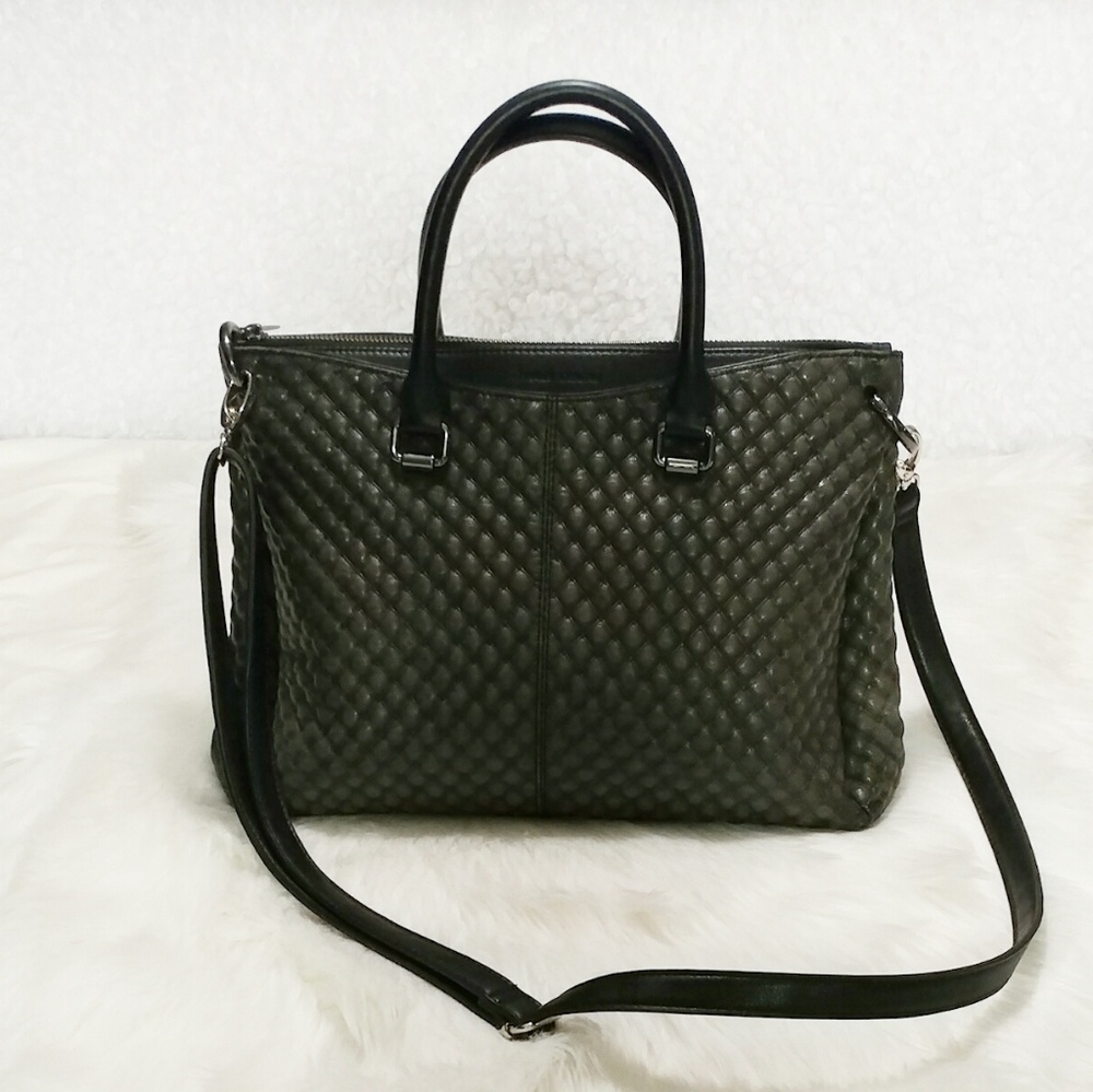 Charles Jourdan Macon Quilt-Embossed Tote